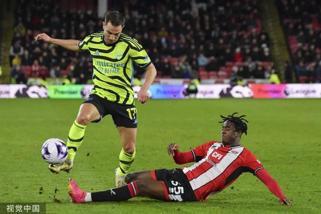 阿森纳英超战胜谢菲联厄德高远射命中